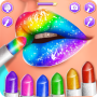 icon Lip ArtPerfect Lipstick Makeup Game(Lip Art: Lippenstift Make-upspel)