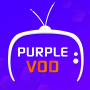 icon Purple VOD(Paars VOD - IPTV-speler)