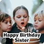 icon Happy birthday little sister ()