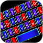 icon Neon Metal Color(Neon Metal Color Keyboard Achtergrond
)