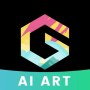 icon GoArt(GoArt - Ghibli Stijl AI Afbeelding)