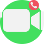icon Application(FaceTime Voor Android facetime Videogesprek Chat Aanwijzing
)