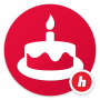 icon Birthday Cake(Schrijf naam op verjaardagstaarten)