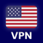 icon USA VPN(USA VPN - Proxy VPN voor USA)