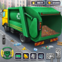 icon Road Cleaning And Rescue Game(Kids Road Cleaner Truck Game)