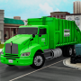 icon City Garbage Dump Truck Game(Stad Vuilniswagen Simspel 3D)