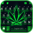 icon Neon Cannabis(Neon Cannabis Keyboard Backgro) 1.0