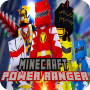 icon com.powerrangskin.modminecraftrangers(Mod Power's Rangers voor Minecraft - Dino Skin
)