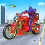 icon Pizza Delivery Robot Game(Pizza Delivery Robot Moto Bike Transport Game 2021
)