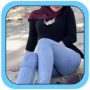 icon com.myphotoapps.hijabgirljeanssuitsphoto(Hijab Girl Jeans Photo Suits
)