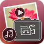 icon Photo Slideshow with MusicSong Movie Maker(Photo Slideshow with Music)