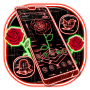 icon Laser Rose Launcher Theme(Laser Rose Launcher-thema
)
