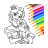 icon Princess Coloring(Princess Kleurplaten: tekenspel) 1.322