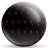 icon Keyboard Theme Flat BlkRed(Keyboard Theme Flat Black Red) 100