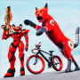icon Multi Animal Robot Transforming Games(Cat Robot Car Game - Crocodile Robot Bicycle Games
)