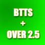 icon Btts yes & Over(Btts meer dan 2.5 COMBO
)