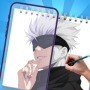 icon Draw Anime: Paint & Sketch App (Draw Anime: AR-tekening naar kunst)