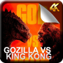 icon Wallpaper Gozilla vs King Kong New(achtergrond Gozilla vs King Kong New
)