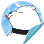 icon Ice Bear Stickers(Ice Bear-stickerspakketten voor Whatsapp -
)