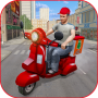 icon Moto Pizza Delivery Bike(Moto Bike Pizza Delivery Games: Food Cooking)