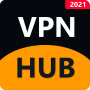 icon VPN HUB(VPN HUB - Gratis VPN-proxyserver en beveiligde service)