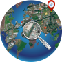 icon Street view Earth Map Live Gps(Live satellietweergave GPS-kaarten)
