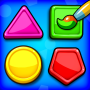 icon Colors and Shapes(Color Kids: Coloring Games)