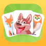 icon com.pilowar.android.flashcardminiruanimals(Animal Sounds for Kids
)