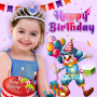 icon Birthday Photo Frame(Verjaardagsfotolijst en -editor)