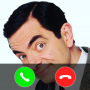 icon Mr Bean fake call joke Rowan Atkinson (Mr Bean nepoproep grap Rowan Atkinson
)