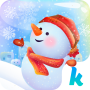 icon snowman(Sneeuwpop Emoji-toetsenbordthema☃)
