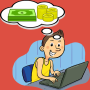 icon How to make money for a student on the Internet(Hoe u geld kunt verdienen voor een student op internet
)