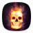 icon Fire Skulls Live Wallpaper(Vuur Schedels Live Achtergrond) 9.2