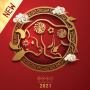 icon Chinese New Year Wallpaper Imlek 2021(Chinees Nieuwjaar Wallpaper Imlek 2021
)