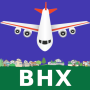 icon Flight Tracker Birmingham BHX