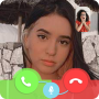 icon Video Call Prank Domelipa Simulator(Domelipa Fake Chat Video Call
)