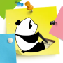 icon Sticky Note with Momo Panda(Sticky Note met Momo Panda
)