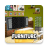 icon Addons Furniture(Verwante zaken Meubels voor Minecraft
) 4.0