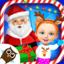 icon Christmas 2(Lieve baby meisje kerst 2)