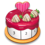 icon Cake Coloring 3D