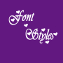 icon Font Styles(Letterstijlen)