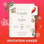 icon Invitely Invitation Card Maker (uitnodiging bezoeken Uitnodigingskaartmaker)