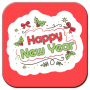 icon Animated New Year(Nieuwjaar Stickers voor Whatsapp
)