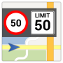 icon Maps Speed Limits(Kaarten Snelheidsbeperkingen)