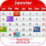 icon com.agus.french.calendario(Franse kalender 2025)