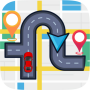 icon GPS Navigation(Live KAARTEN en GPS-navigatie)