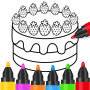 icon Coloring and Drawing For Kids (Kleuren en tekenen voor kinderen)