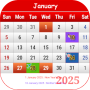 icon Brunei Calendar 2025 (Brunei Kalender 2025)
