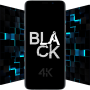 icon Black Wallpapers(Zwarte achtergronden in HD, 4K)