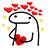 icon Lovely Flork Stickers(cuentas Stickers Flork -WAStickerApps
) 1.0